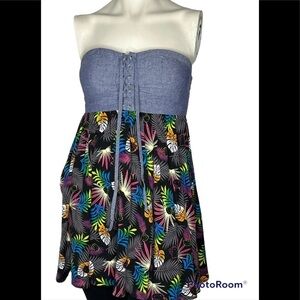 Hello Kitty Strapless Top Sz Medium